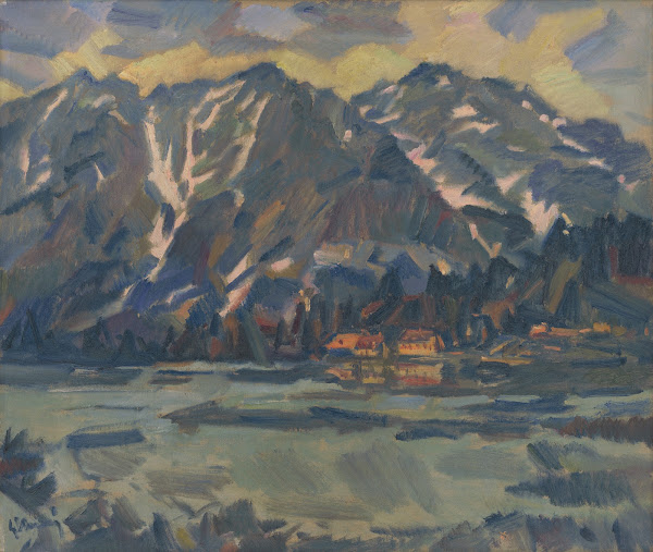 Popradské Pleso Lake 1939