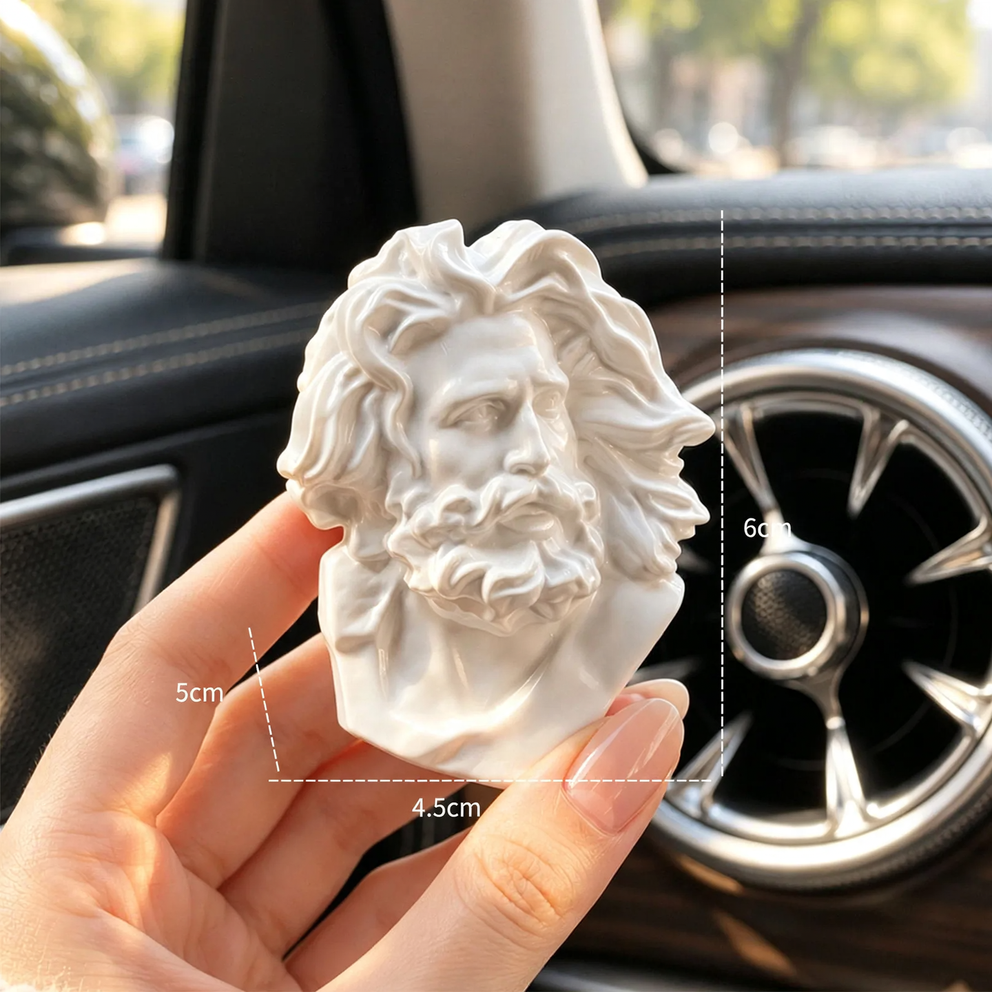 Classic figure air freshener for car ventilation