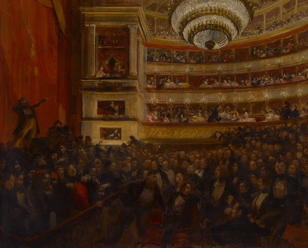 La première dHernani Avant la bataille 1903