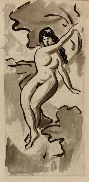 Seated Female Nude