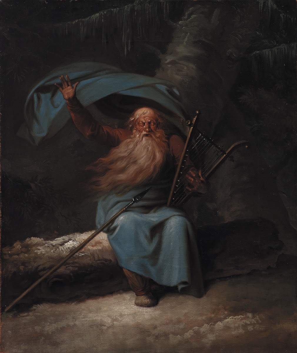 Skovlandskab ved Hellebæk Efterår 1841