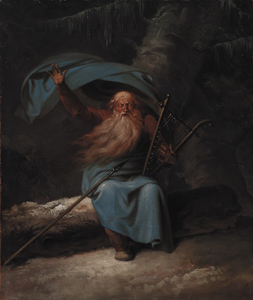Skovlandskab ved Hellebæk Efterår 1841