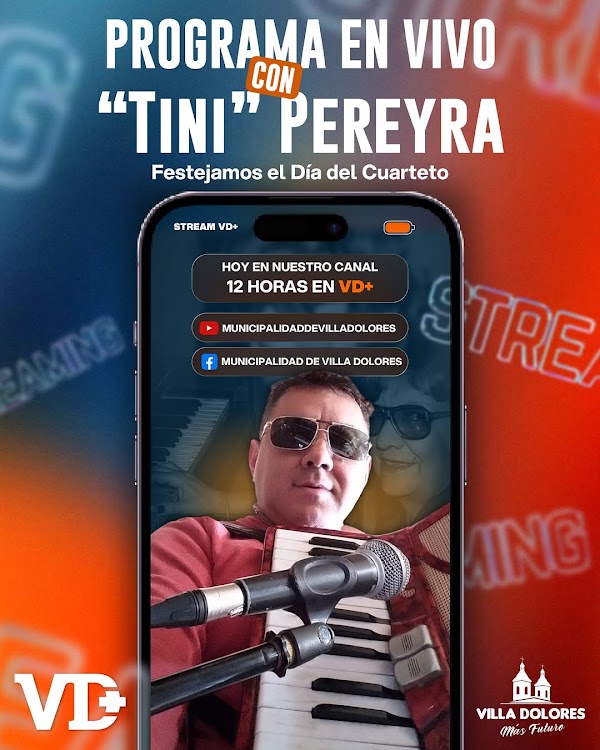 Programa en vivo con Tini Pereyra
