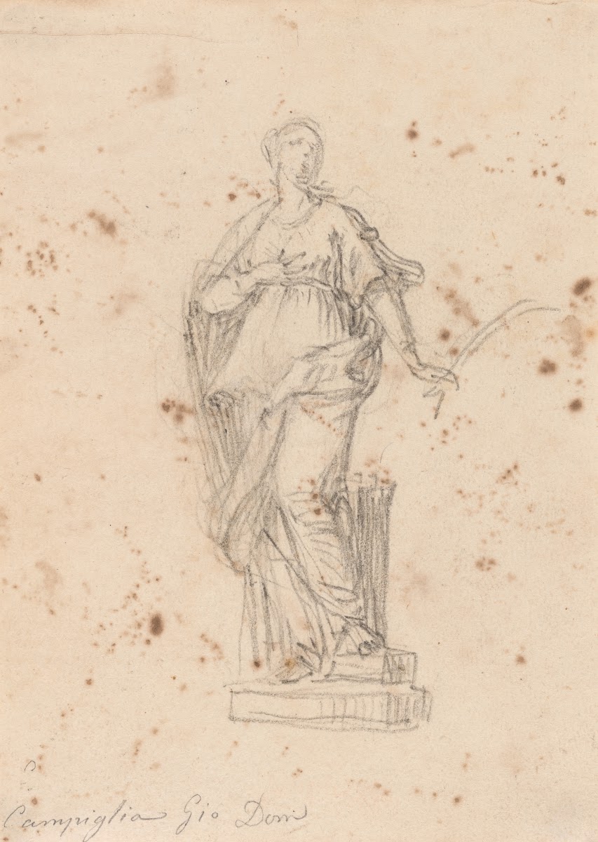 Statue of a FemaleSaint early to mid 18thcentury
