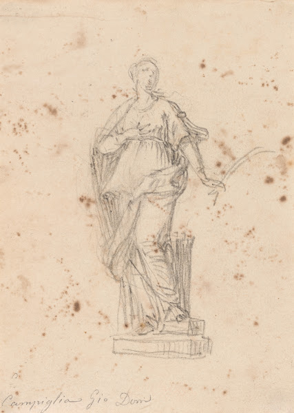 Statue of a FemaleSaint early to mid 18thcentury