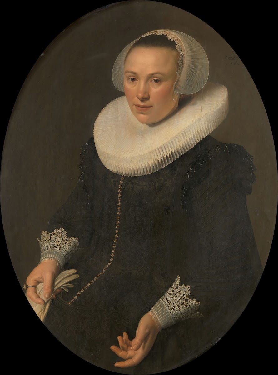 Portrait of Maria Joachimsdr Swartenhont 1598 1631 1627
