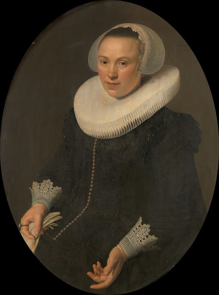 Portrait of Maria Joachimsdr Swartenhont 1598 1631 1627