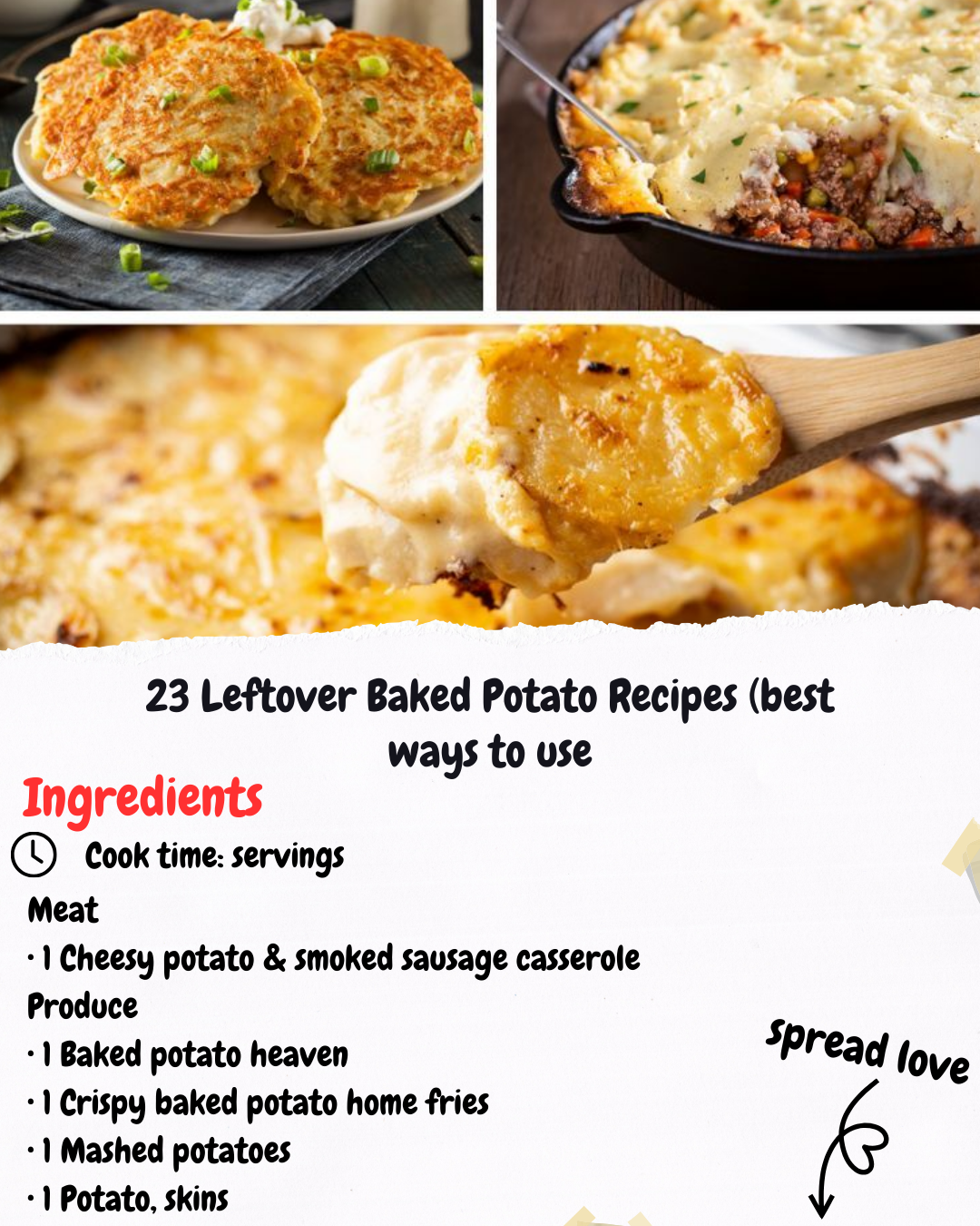 23 Leftover Baked Potato Recipes (best ways to use