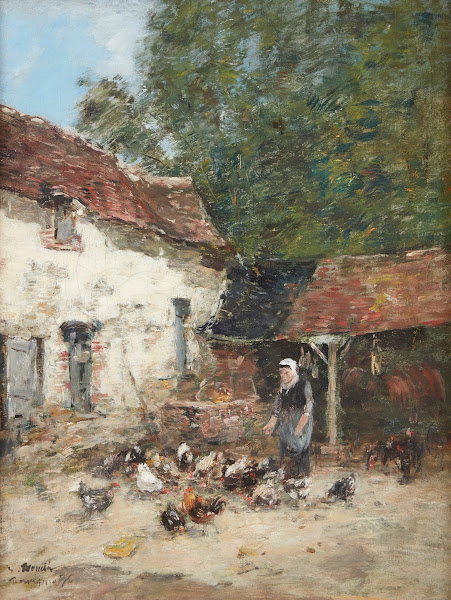 La Provende des Poules 1876