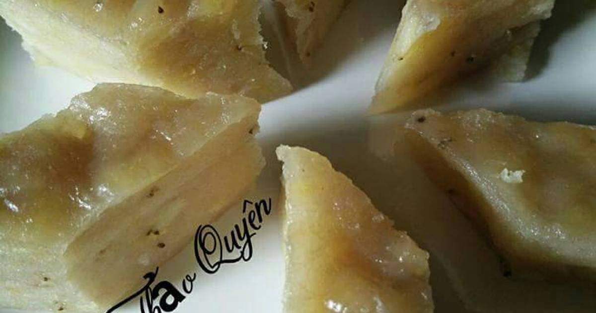 Bánh chuối hấp