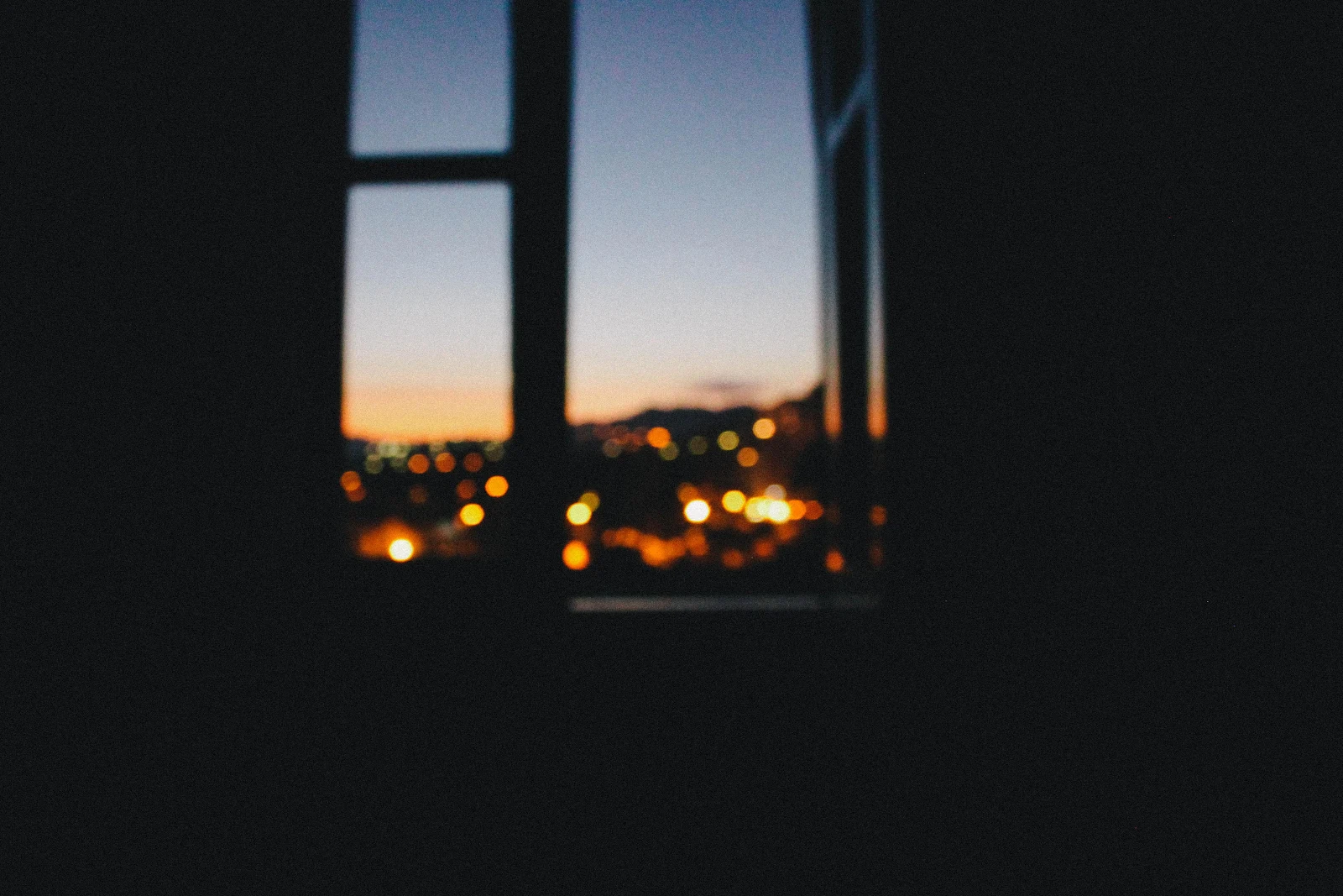 Dusk View From A Window - Low Light Photography 4K Wallpaper (4752x3168)