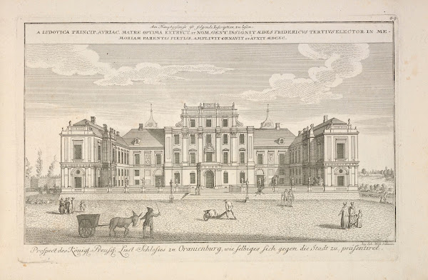 Architecture of German cities Pl40 18th century