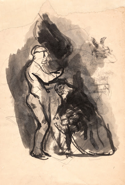 Studie til Dædalus og Ikarus 1878  1909
