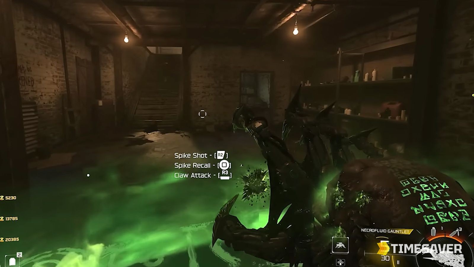 Black Ops 7 Zombies gameplay on Ashes of the Damned with the Necrofluid Gauntlet wonder weapon