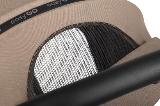 Коляска прогулянкова EasyGo Trix Savana beige (доставка безкоштовна)
