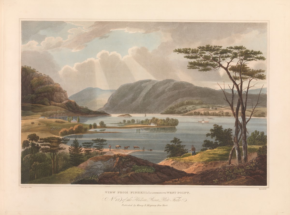View from Fishkill Looking To West Point 18211822