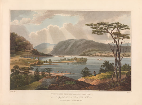 View from Fishkill Looking To West Point 18211822