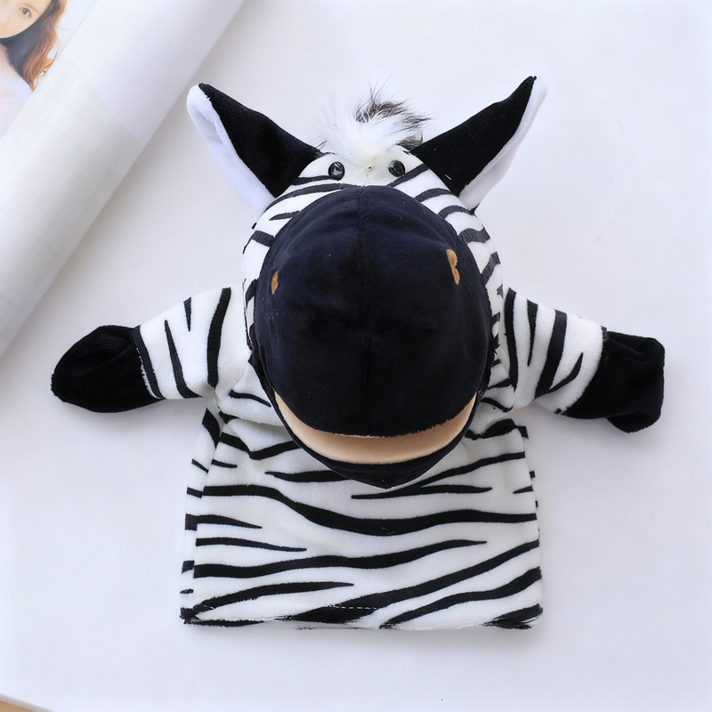 Hand puppet shark with movable arms