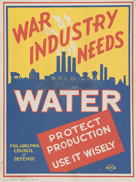 War industry needs water 1941 1943