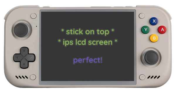 retroid pocket nova stick on top mockup
