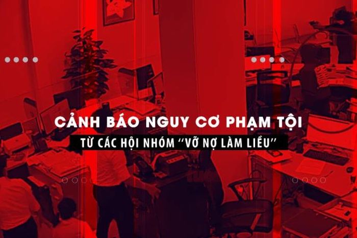 Cảnh báo nguy cơ phạm tội từ các hội nhóm ''vỡ nợ làm liều'' - Báo Nhân Dân