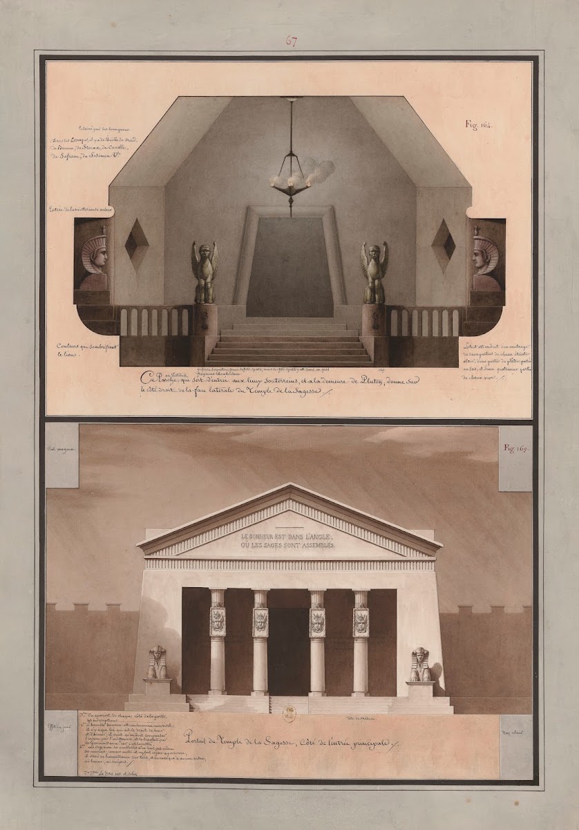 Ce porche ou vestibule qui sert dentrée aux lieux souterreins et a la demeure de