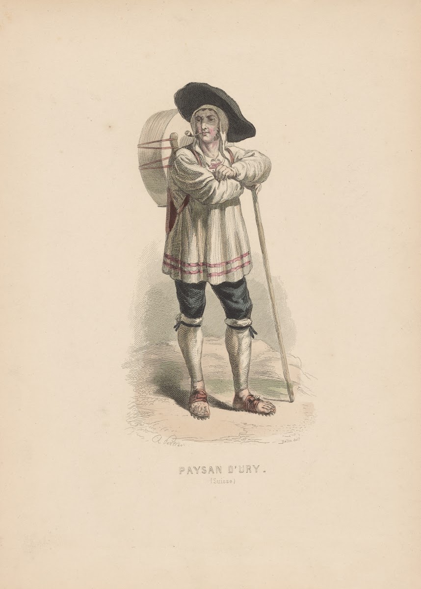 Paysan dUry Suisse 1850 1859