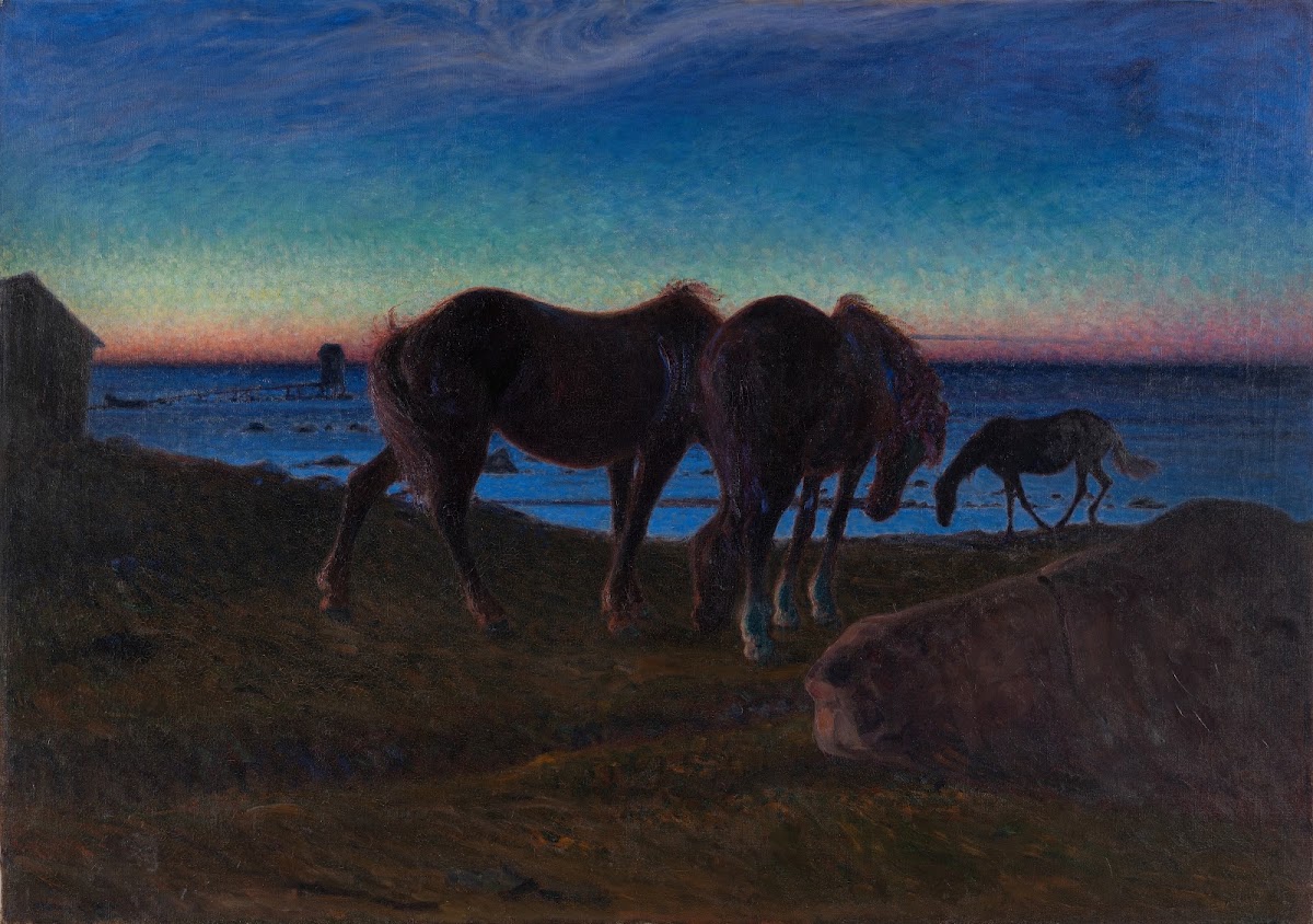 Grazing by the Shore 1900