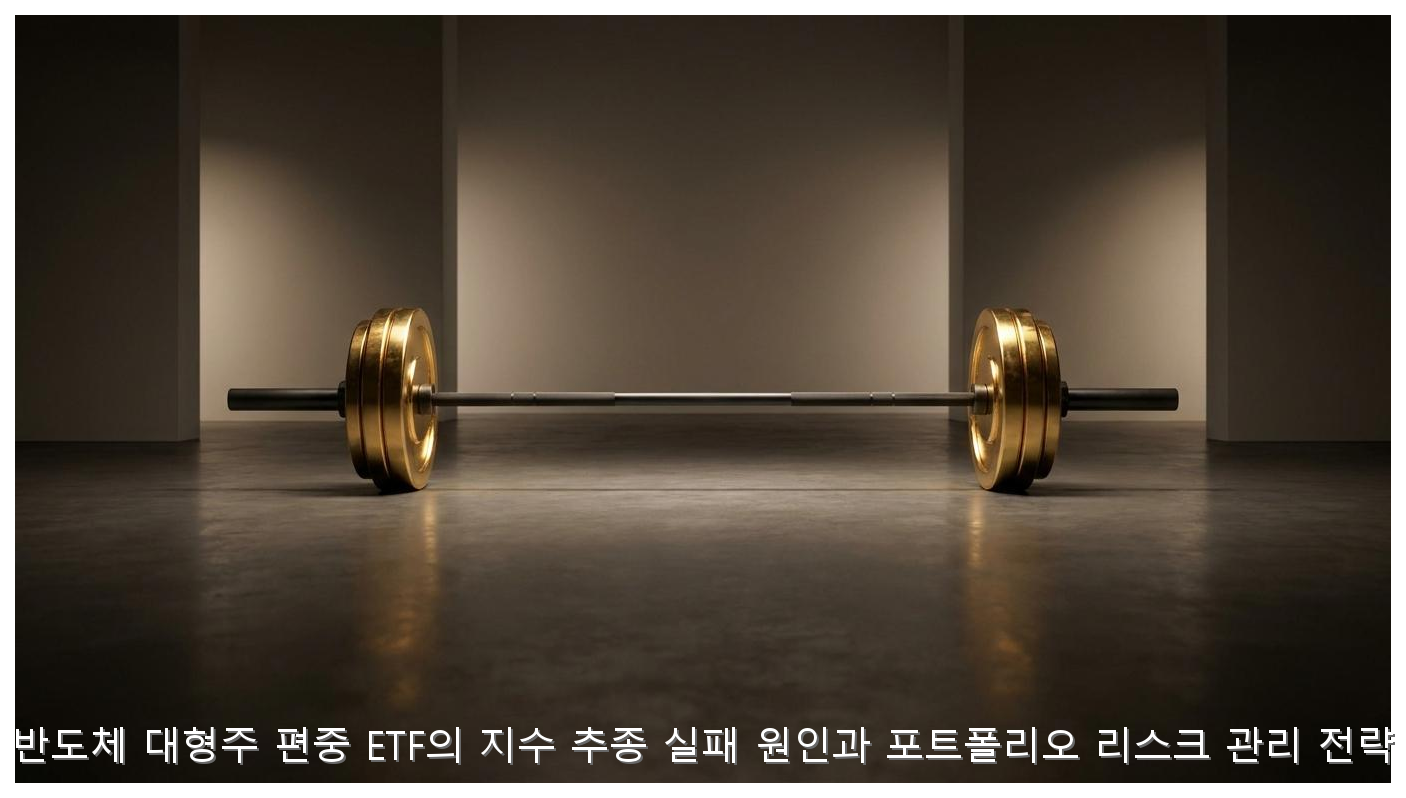 반도체 대형주 편중 ETF의 지수 추종 실패 원인과 포트폴리오 리스크 관리 전략 핵심 안내 및 분석 인포그래픽 (6)