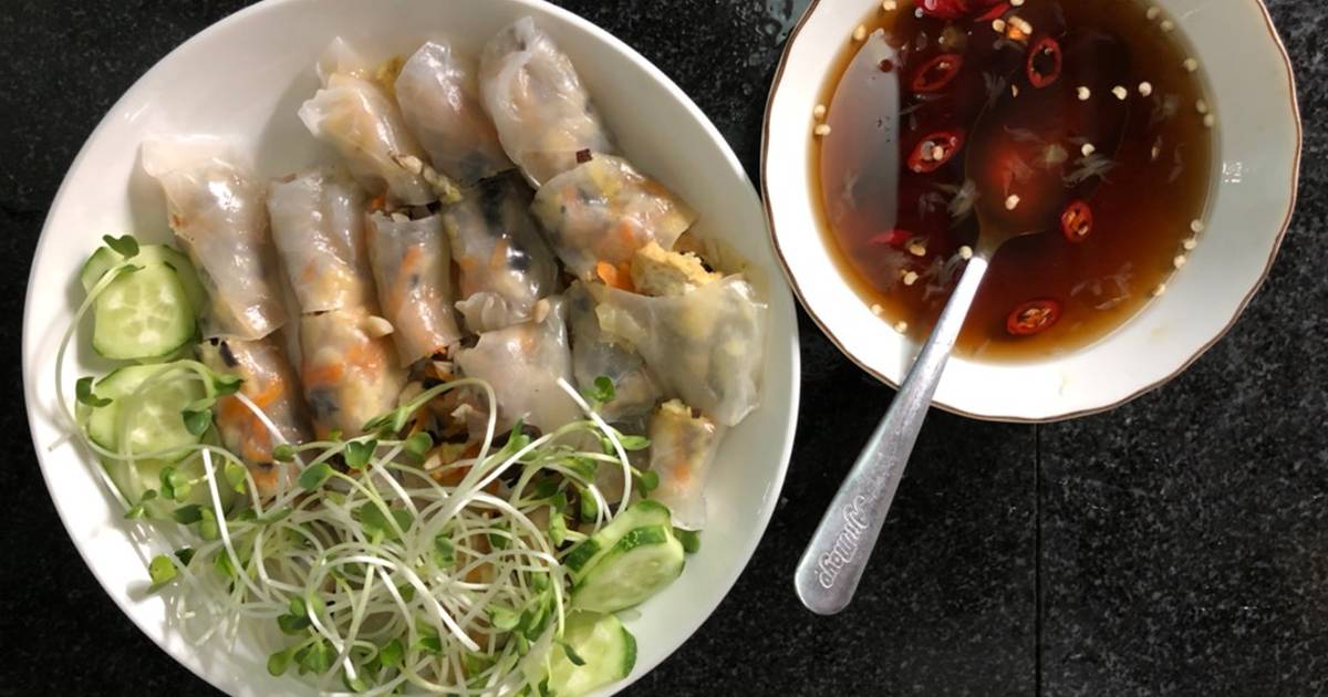 Bánh cuốn chay
