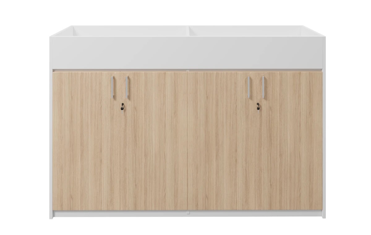 RADAR Color Four-Door (Low Height) Top Planter Box Cabinet