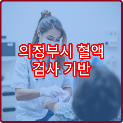의정부시 혈액 검사 기반 전신 건강 분석 가능한 병원 정보