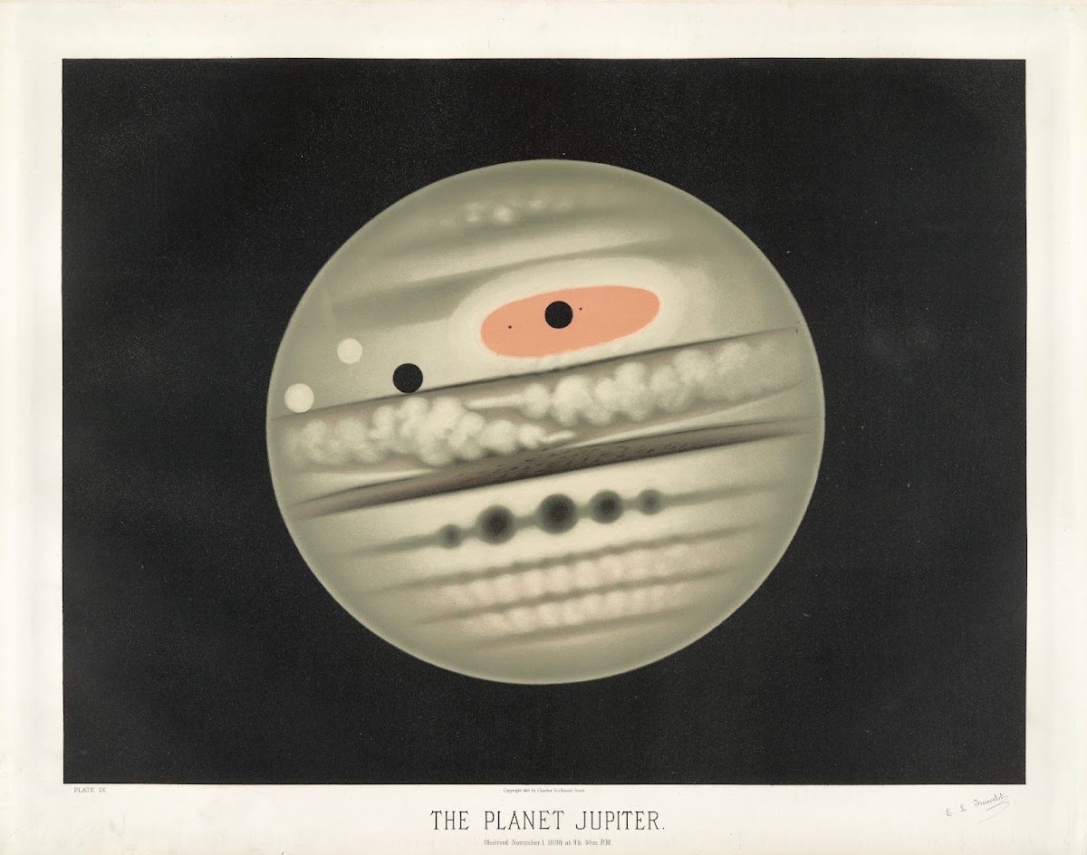 The planet Jupiter 1881 1882