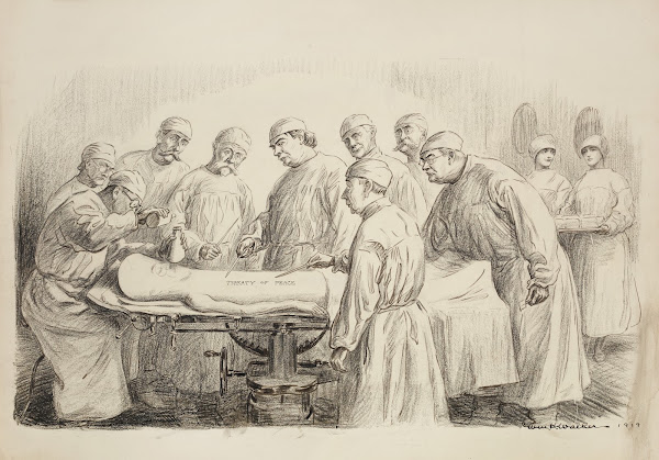 A capitol Operation Diagnosis League of Nations  Recovery 50 50 1919