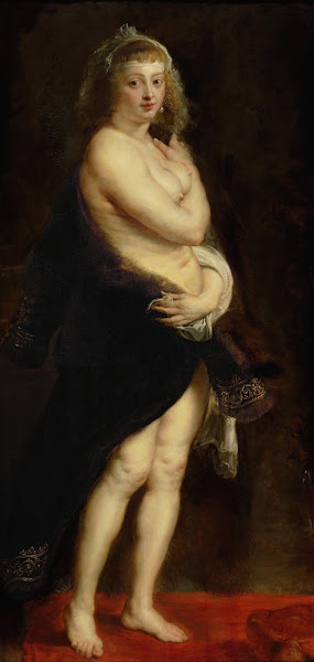 Helena Fourment in a Fur Robe 1636 1638