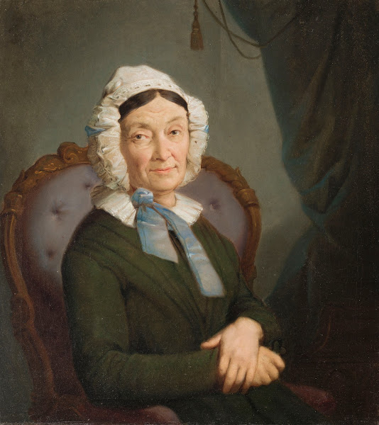Portrait of Anna Kurpiewska née Olszakiewicz circa 1860