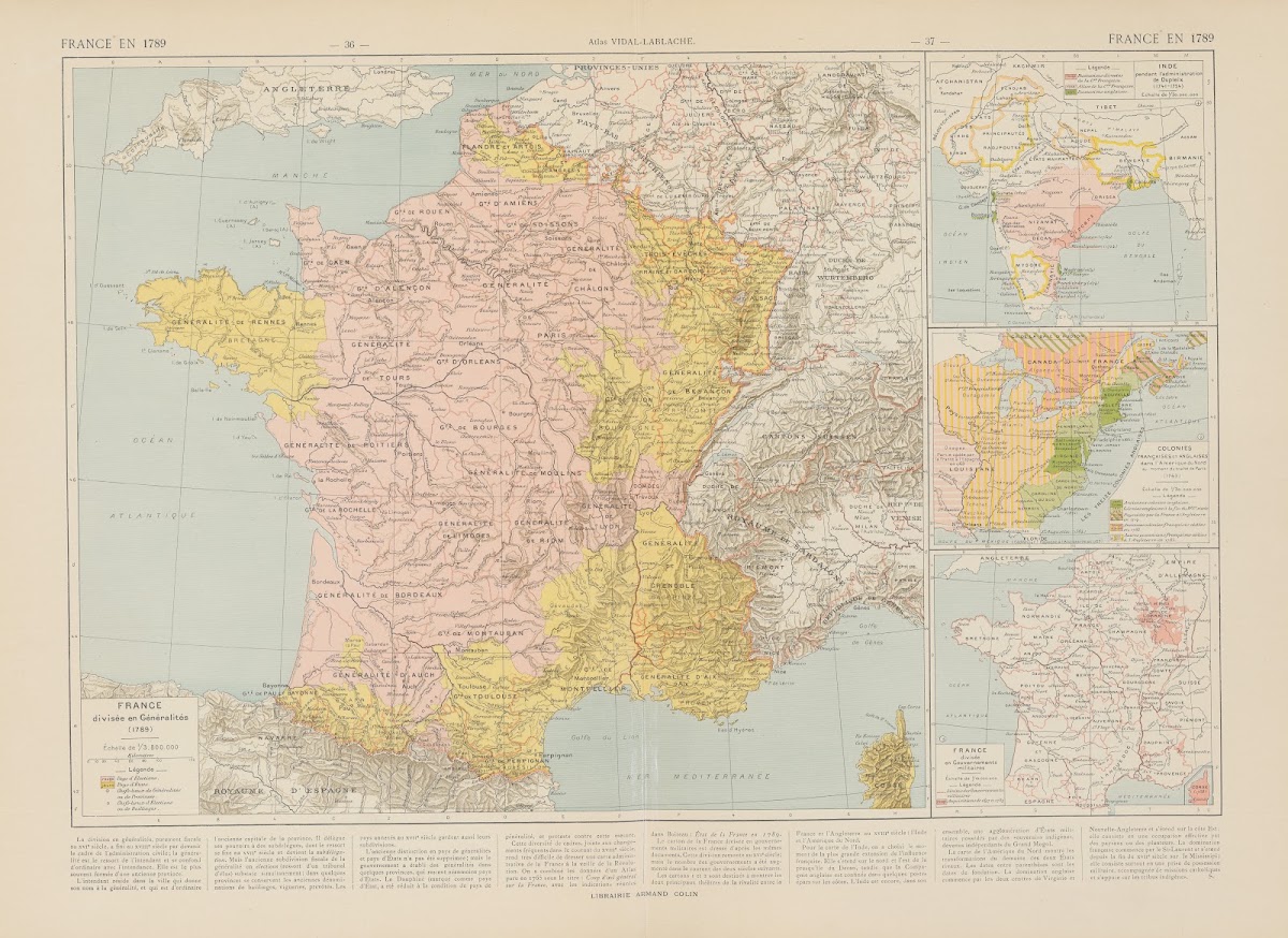 France en 1789 1913