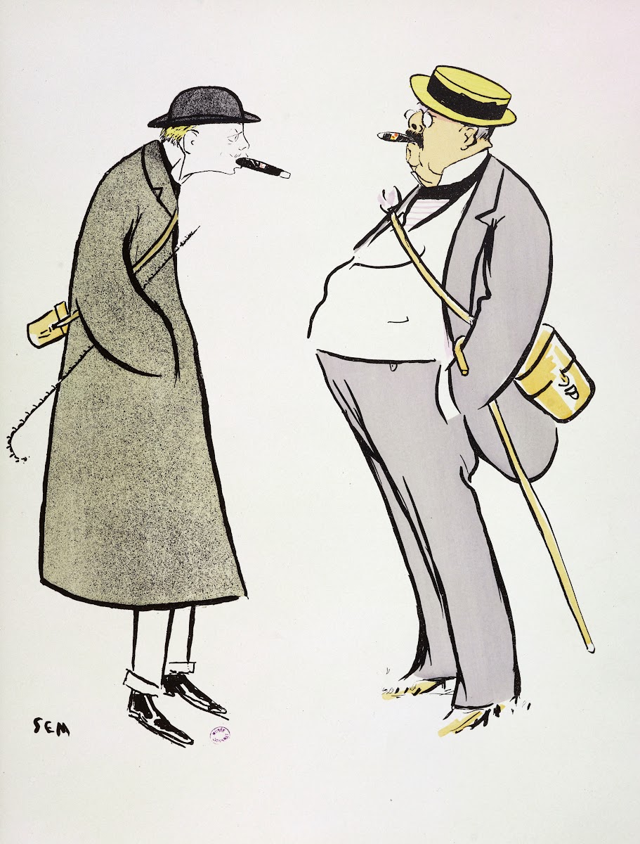 Le prince Pierre dArenberg et le comte Hallez Claparède 1905