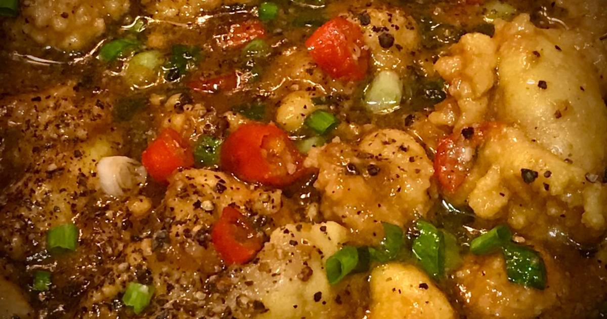 Trứng cá sặc kho tiêu