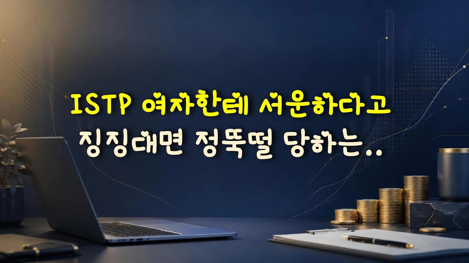 ISTP 여자한테 서운하다고 징징대면 정뚝떨 당하는 이유