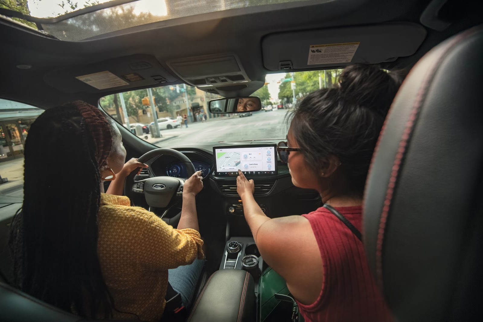 2026 Ford Escape spacious interior showing comfortable seating for five passengers