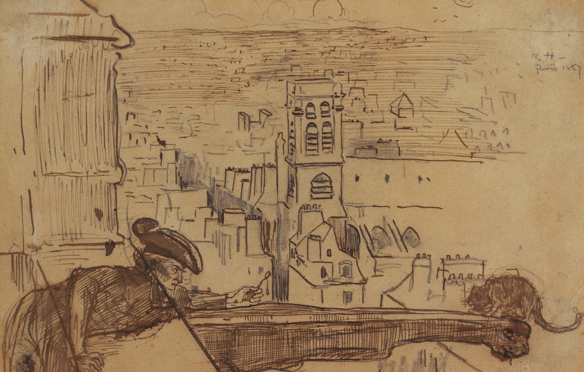 View of Paris 1867