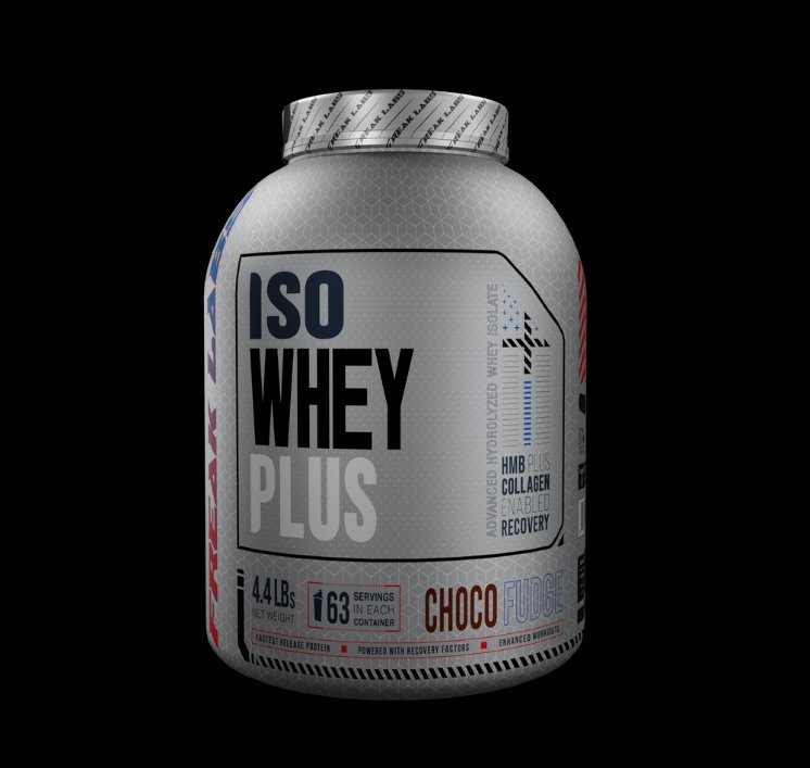 ISO WHEY PLUS — Choco Fudge, 4.4 LBs