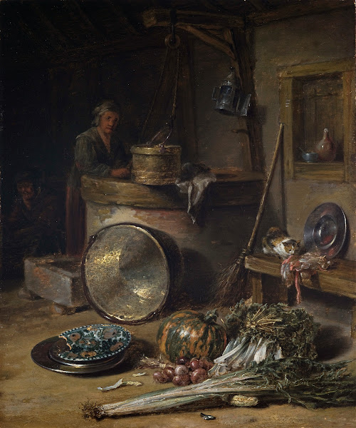 Peasant Interior with Woman at a Well c164243