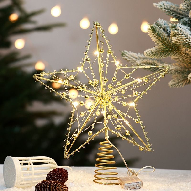 Christmas Tree Topper Star with LED Lighting