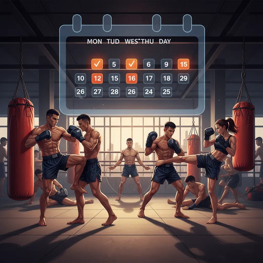 Idealnya Latihan Muay Thai Berapa Kali Seminggu?