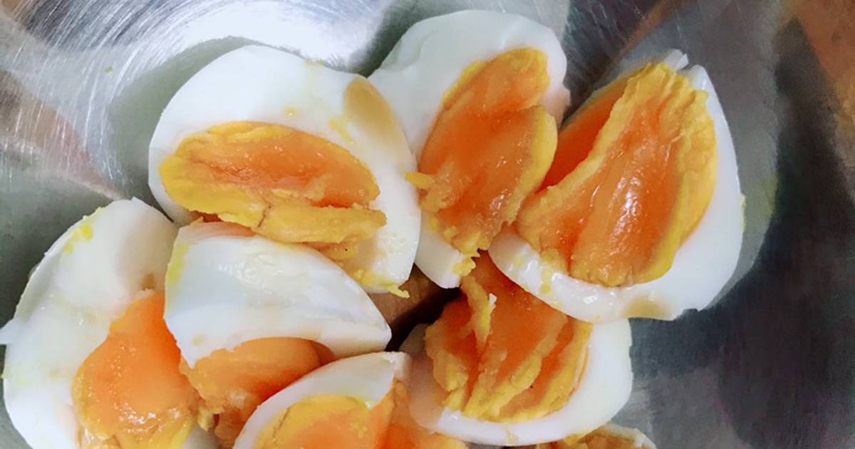 Trứng luộc 6 phút