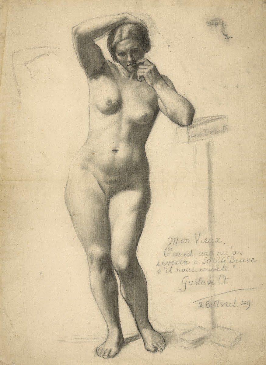 Standing Female Nude 1849