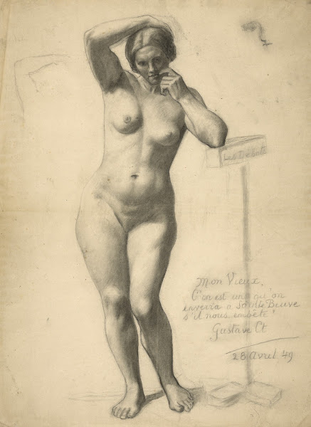 Standing Female Nude 1849