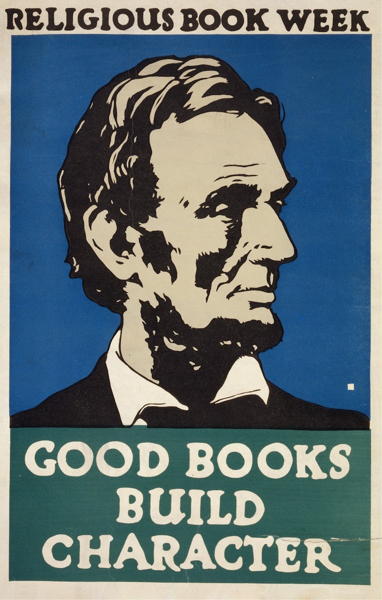 Religious book week Good books build character 1917